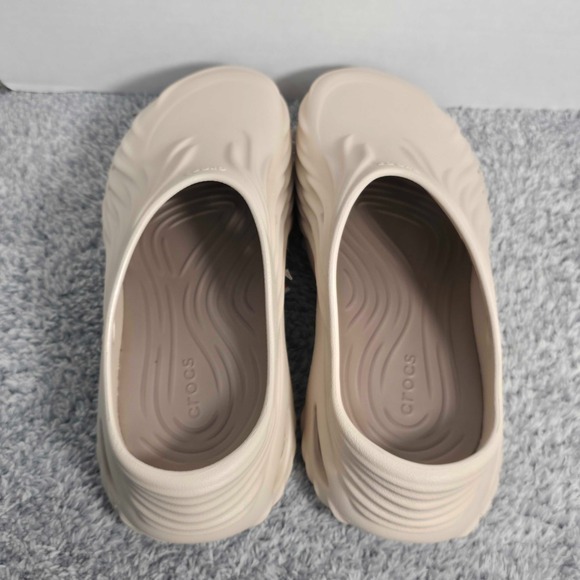 Crocs‎ Echo Wave Clogs Mens 9 Womens 11 Almond Tint 210521-0LL Slip-On Shoes NEW main image 4